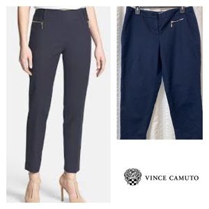 Vince Camuto Navy Ankle Pants